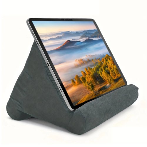 Soft pillow tablet stand — multi-angle cushion holder for Samsung & Xiaomi tablets, reading/lap stand
