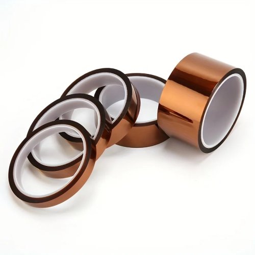 Kapton Polyimide Heat-Resistant Tape — 5/10/15/20/30mm insulating adhesive tape for PCB/board protection