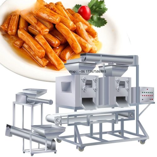 Volautomatische productielijn voor tteokbokki (rijstcake) en rijstnoedels - machines, lage prijs