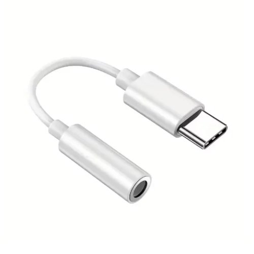 USB-C to 3.5mm Headphone Adapter (2-Pack) — Hi‑Fi, compatible with iPhone 15/16/17 & Samsung USB-C phones
