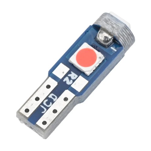 Luz LED T5 3030 3‑SMD para tablero 12V – Bombilla para panel de instrumentos, ahorro de energía