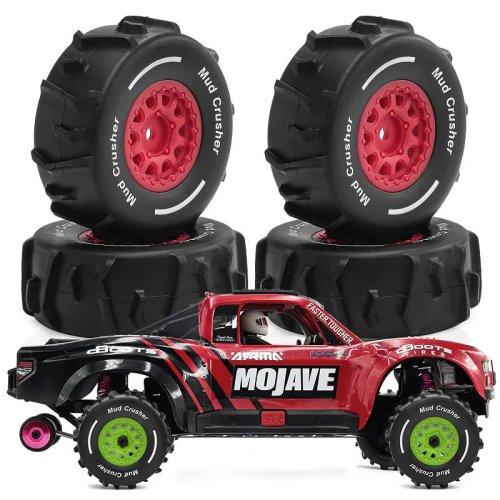 ARRMA 1/16 Mojave/Grom/Little Mohave korte banden voor zand – drijvende RC-banden (D346)