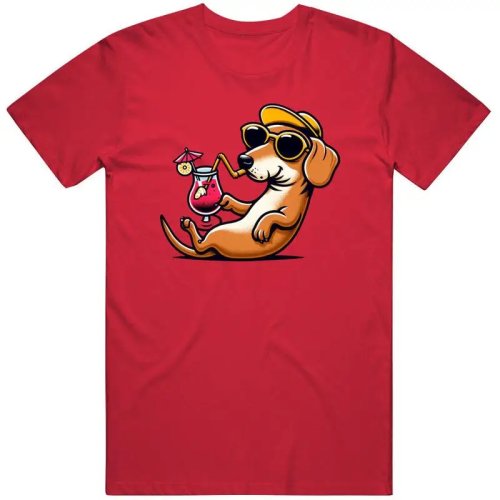 Camiseta Perro Salchicha (Dachshund) para amantes de los perros y la familia