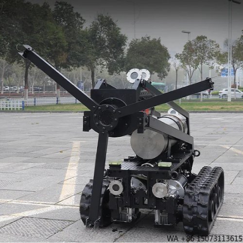 Underwater Hull Cleaning Robot — Submersible Robotic System for Barnacle and Marine‑growth Removal