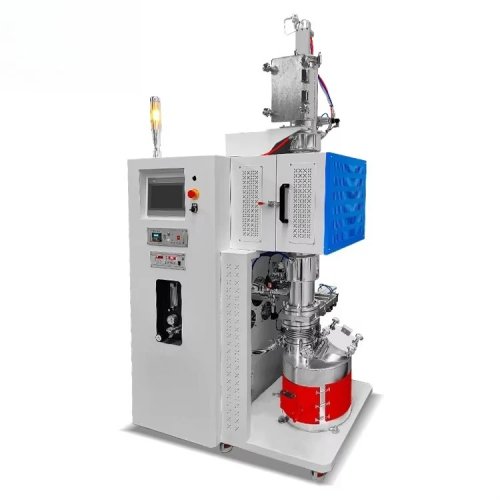 Industrial special equipment for quenching metal parts in a vertical vacuum oil quenching furnace