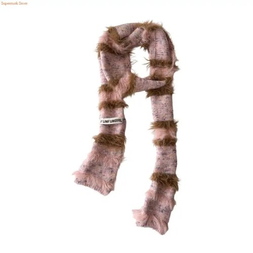 Bufanda infantil ligera para invierno, a rayas, suave y transpirable — calentador de cuello