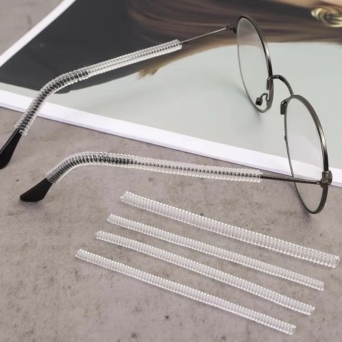Crochets anti-dérapants pour lunettes – embouts de branches à ressort, maintien réglable, compatible avec écouteurs