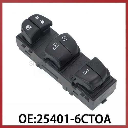 Interruptor elevavidrios 25401-6CT0A para Nissan Teana 2019-2021 - switch de regulador de vidrio