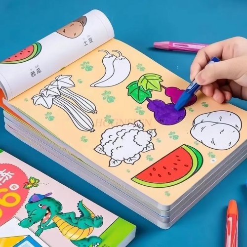 Buku Sketsa Anak: Hewan dan Tumbuhan – Album Menggambar untuk Pemula