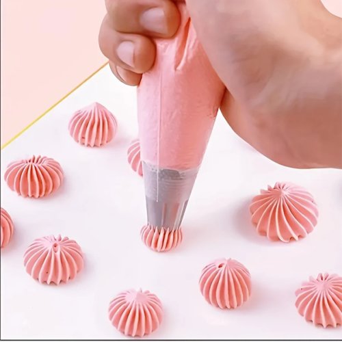Sacos de confeitar Easy Squeeze 100 un – Antiaderente, à prova de fugas, 27 cm para pastelaria caseira