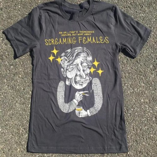 T‑shirt Screaming Females en coton, coupe classique — shirt de groupe, toutes tailles
