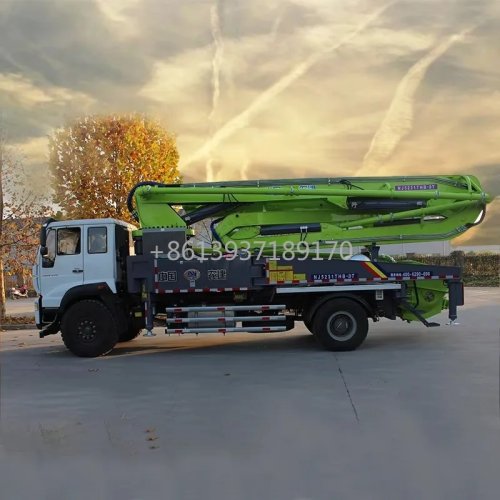 Camion pompa per cemento 38 m con telaio tedesco – produttore cinese, prezzo vantaggioso