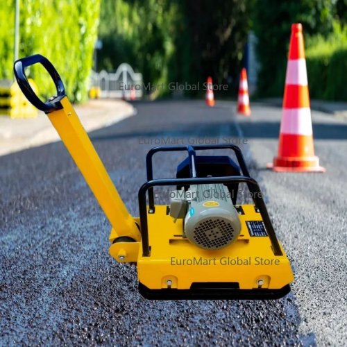 Elektryczna płyta wibracyjna do gruntów i asfaltu — zagęszczarka wibracyjna (cena hurtowa)