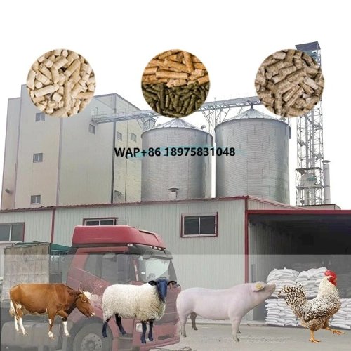 Productielijn voor diervoederpellets (rundvee, schapen, varkens, paarden, konijnen, kippen)