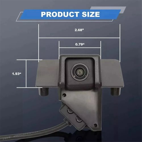 Cámara de reversa para Cadillac Escalade y Suburban - Negra