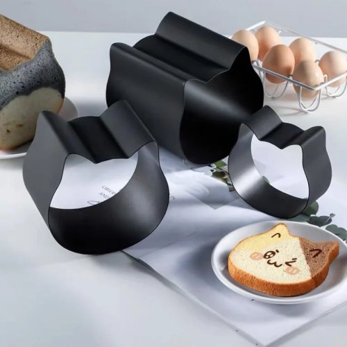 Molde para torrada em formato de cabeça estilo japonês — modelador/cortador de pão fofo para cozinha