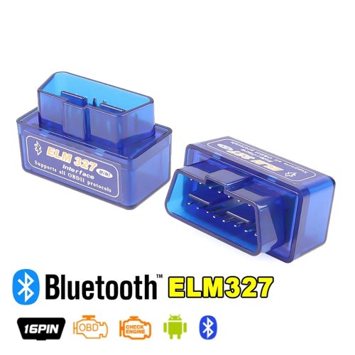 ELM327 V2.1 OBD2 Mini Diagnosegerät 16-Pin - OBD-II Fehlerausleser für Android