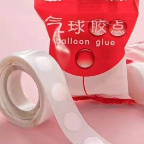 Miếng keo chấm cho bóng bay - keo 2 mặt siêu dính, 100/200/300 cái