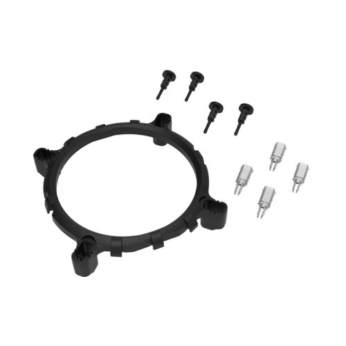Soporte de montaje para disipador/ventilador CPU compatible con Intel LGA 1700/1200/115x/1155/1156/1150/775 – adaptador de socket para PC de escritorio