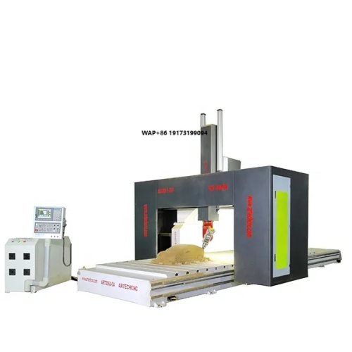 CNC-Router / Fräsmaschine 4/5 Achsen mit ATC 1325/1525 – Fräsen, Schneiden und Gravieren für Holz, Stein, Metall, Schaum