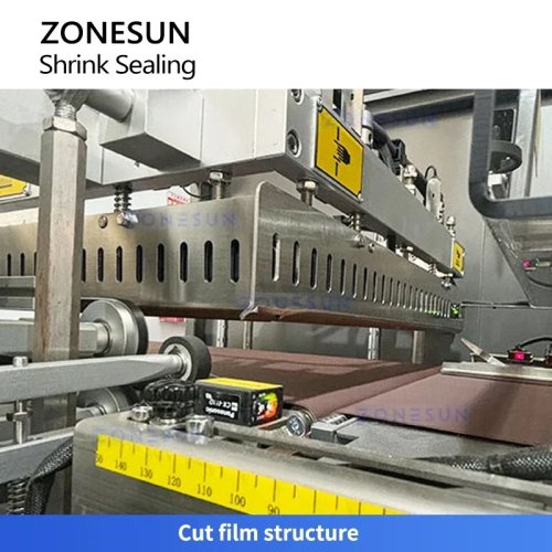 ZONESUN ZS-FM400 Automatyczna maszyna termokurczliwa o wysokiej prędkości do pakowania kartonów/pudeł