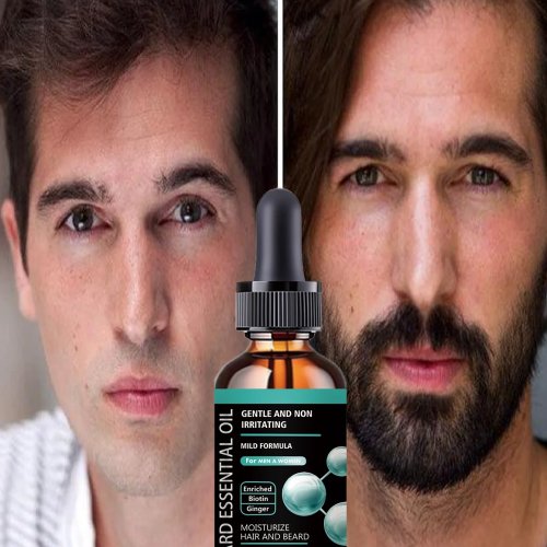 Hydrating Beard Oil for Men — Premium formula softens, smooths & detangles facial hair. Daily beard & mustache grooming