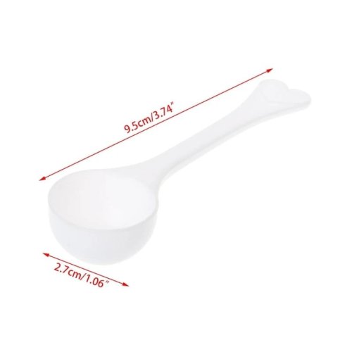 Lot de cuillères doseuses pour poudre de lait (1/3/5/10 g) — cuillères pour café, protéines, lait infantile et croquettes