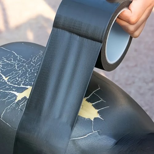 Ruban de réparation en cuir 5 m autocollant pour sièges et meubles - répare fissures et usure