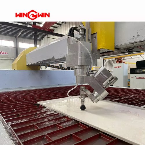 5-осевой станок гидроабразивной резки (waterjet) для стекла, керамики, плитки и камня