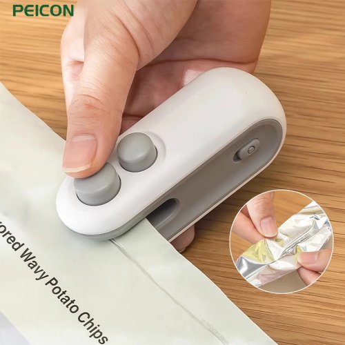 Mini Handheld Heat Sealer — Portable Bag Sealing Machine for Food & Plastic Bags