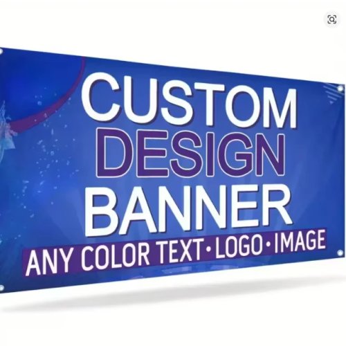Banner personalizado (tamaño a medida) – texto o foto para cumpleaños, graduación, eventos y logo empresarial