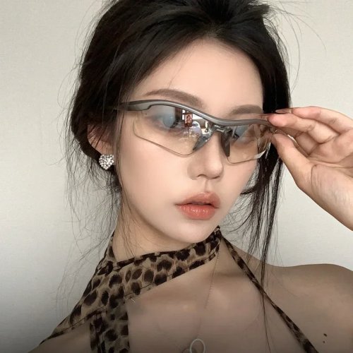 Kính mát thể thao nam cho đạp xe – Nửa gọng, kính bảo hộ cho xe đạp đường và leo núi