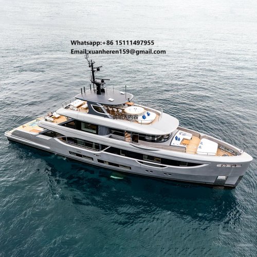 Kinocean 2026 高級スポーツヨット 12.5m（41ft）アルミ合金製 CE認証 高速 船外機付き 工場直販