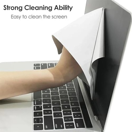 Kit de limpeza em microfibra e capa protetora de teclado para MacBook Pro 13/15/16 polegadas
