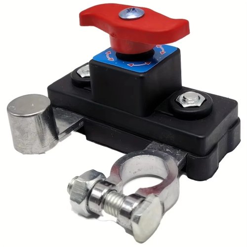 Interruttore stacca batteria auto 12V/24V — disconnettore automatico/disgiuntore, protezione contro scariche, ricambio universale