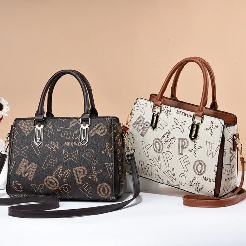 Luksusowa torebka damska na ramię i crossbody — pojemny tote, idealna na dojazdy i do pracy