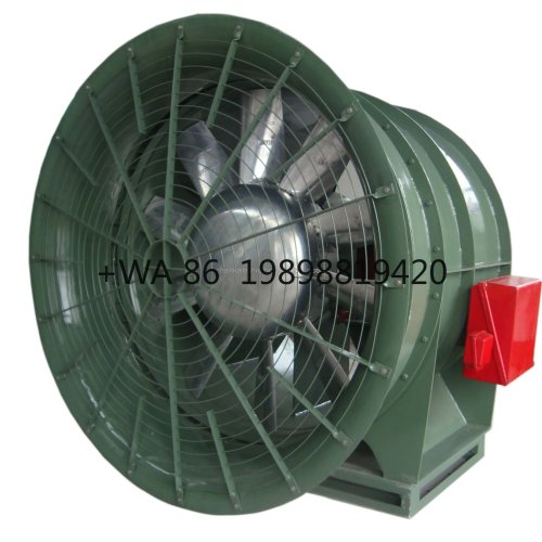 DTF Series Axial-Flow Smoke Exhaust Fan for Metro & Tunnel — Fireproof Tunnel Ventilation Fan