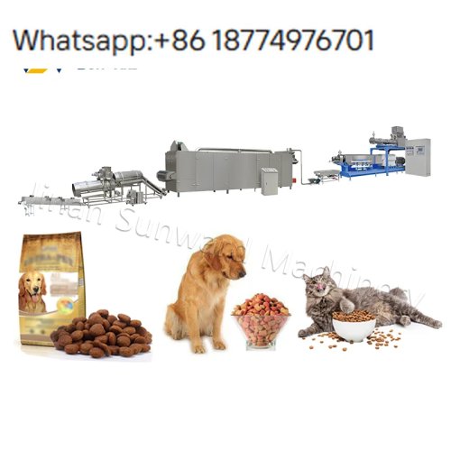 Sunward Automatic Pet Food Production Line Machine — Dog & Cat Feed Manufacturing Equipment