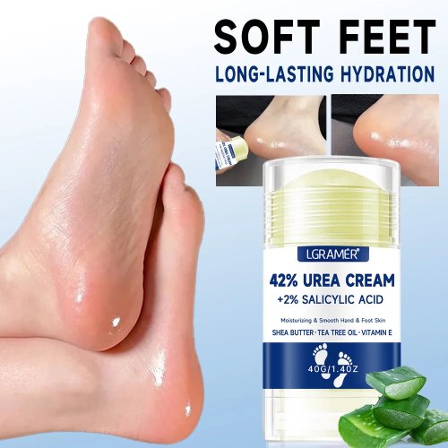 Creme intensivo hidratante para pés e mãos — 42% ureia + 2% ácido salicílico