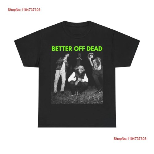 T‑shirt Flatbush Zombies 'Better Off Dead' – estilo vintage lavado, toque suave, tecido respirável e versátil