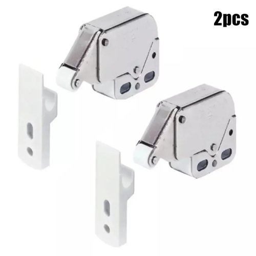 Loquet tactile mini à ressort pour ouverture par pression, pour portes d'armoire - quincaillerie meuble