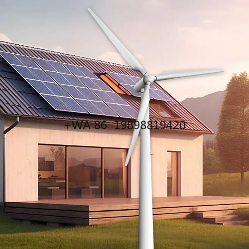 Generator turbiny wiatrowej o osi poziomej 30–50 kW – wysoka wydajność, wzmocnione łopaty z włókna szklanego, niska prędkość rozruchu