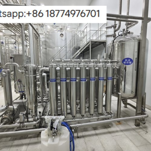 Máquina industrial de processamento de bebidas com filtro de microfiltração MF para filtração de umgombothi/sumos