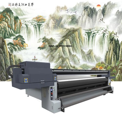 Drukarka UV 3D YC3321R, wielokolorowa, automatyczna, do banerów i papieru