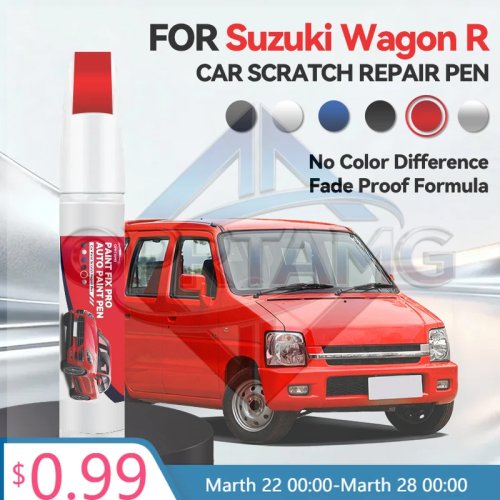 Pennarello ritocco vernice per Suzuki Wagon R – Ripara graffi auto (Blu 048)