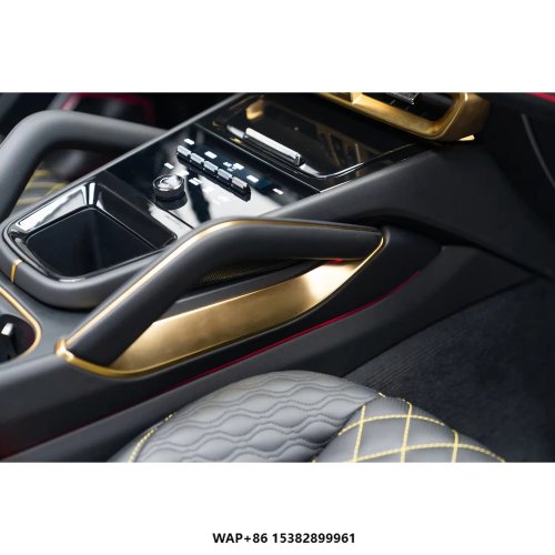 Kit de acabamento interior para maçaneta da porta Porsche Cayenne (2011–2023) — acessório de personalização