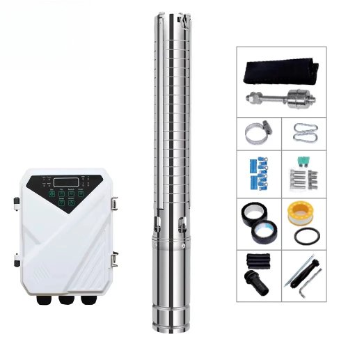 Bomba de agua solar 1 HP (DC) para riego