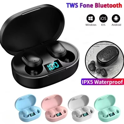 E6S Wireless Bluetooth Ohrhörer TWS Bluetooth Headset mit Geräuschunterdrückung und Mikrofon