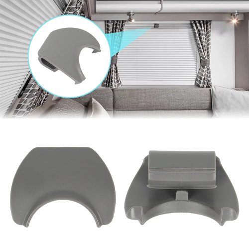 Fecho/clip Horrex Duo Plissé — Acessório resistente para persianas plissadas e telas de mosquiteiro