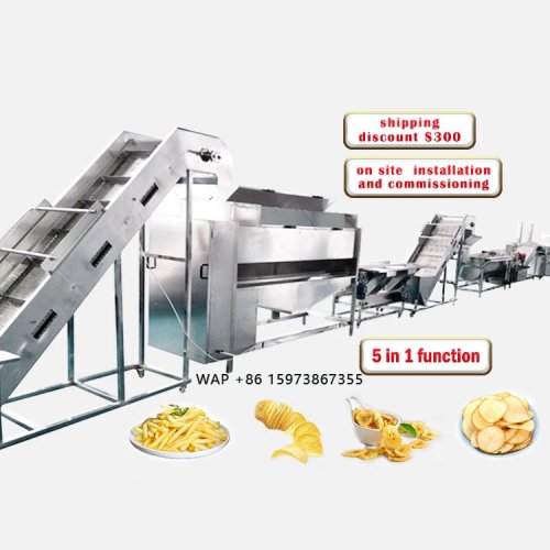 Automatyczna linia produkcyjna chipsów ziemniaczanych – mała maszyna do produkcji przekąsek